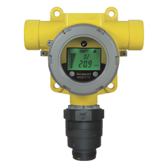 Detector remoto de gas tóxico hidrógeno (H2), 0-1,000 ppm, sensor hasta 30 m del transmisor, para áreas Clase I, División 2