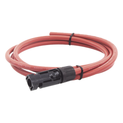 Cable Fotovoltaico, 1.5 m, Rojo, Calibre 10 AWG con Terminal MC4-M en un Extremo