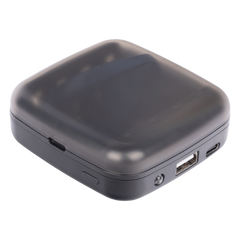 Power bank y Cargador para baterías 2 en 1,  carga individual y/o  simultánea hasta 4 baterías,  (AA y AAA, Ni-MH y Li-Ion)