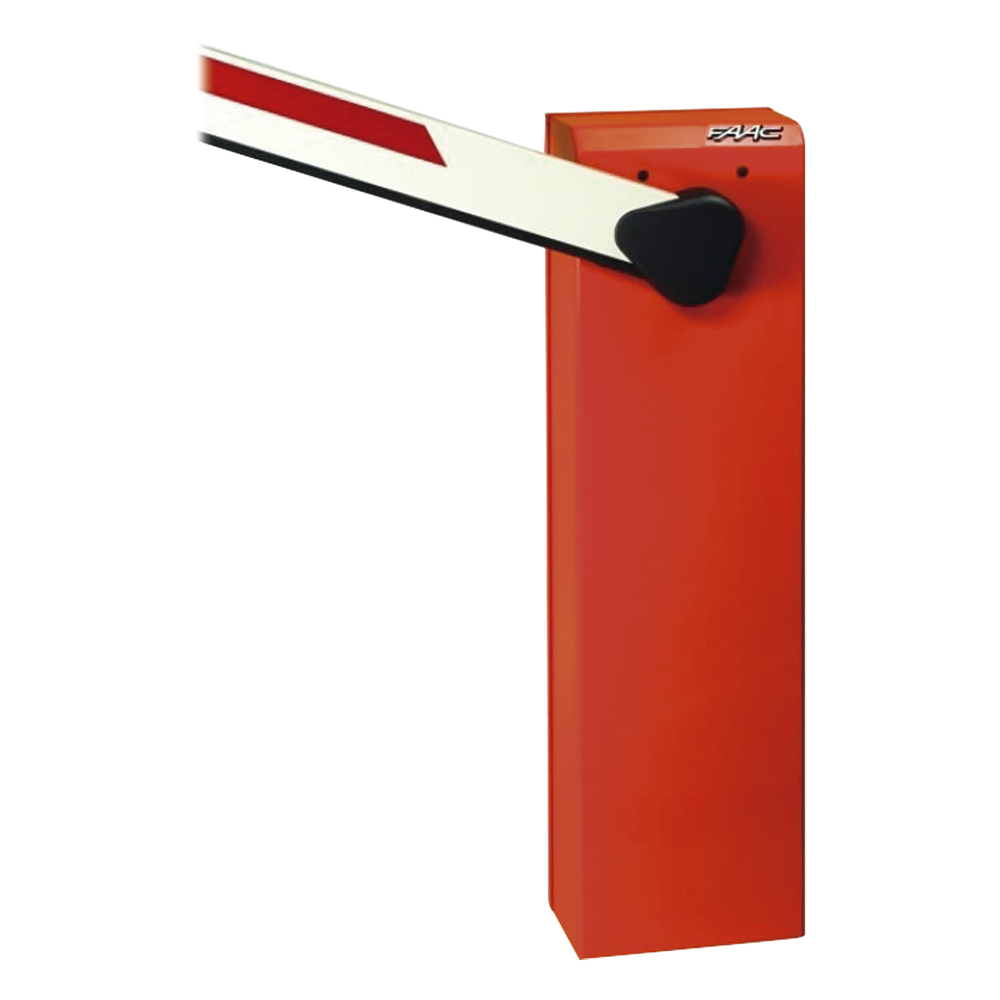 Kit de Barrera Vehicular Hidraulica FAAC 615 / Incluye Brazo de Perfil Rectangular de 4.8 metros / Ideal Para Accesos de Medio Flujo