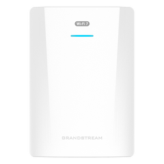 Punto de Acceso Wi-Fi 7 para Pared / GWN7670WM / MIMO 2x2:2 DL-UL OFDMA / Modulación 4096 QAM / 2.5G Ethernet PoE+ / Hasta 256 Clientes / QoS Avanzado / Cobertura 175 mts / Gestión Integrada y en la Nube