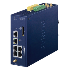 (LoRa) Gateway Industrial LoRaWAN Celular 5G NR Con  5 Puertos 10/100/1000T