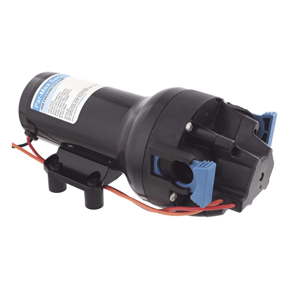 Bomba de diafragma controlada por presión para trabajo pesado ParMax 6 de 12 Vcd 60PSI