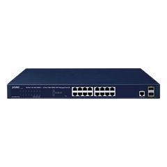 Switch Administrable Capa 2, 16 Puertos 10/100/1000T, 2 Puertos SFP 100/1G/2.5G, Administración Remota con CloudNMS
