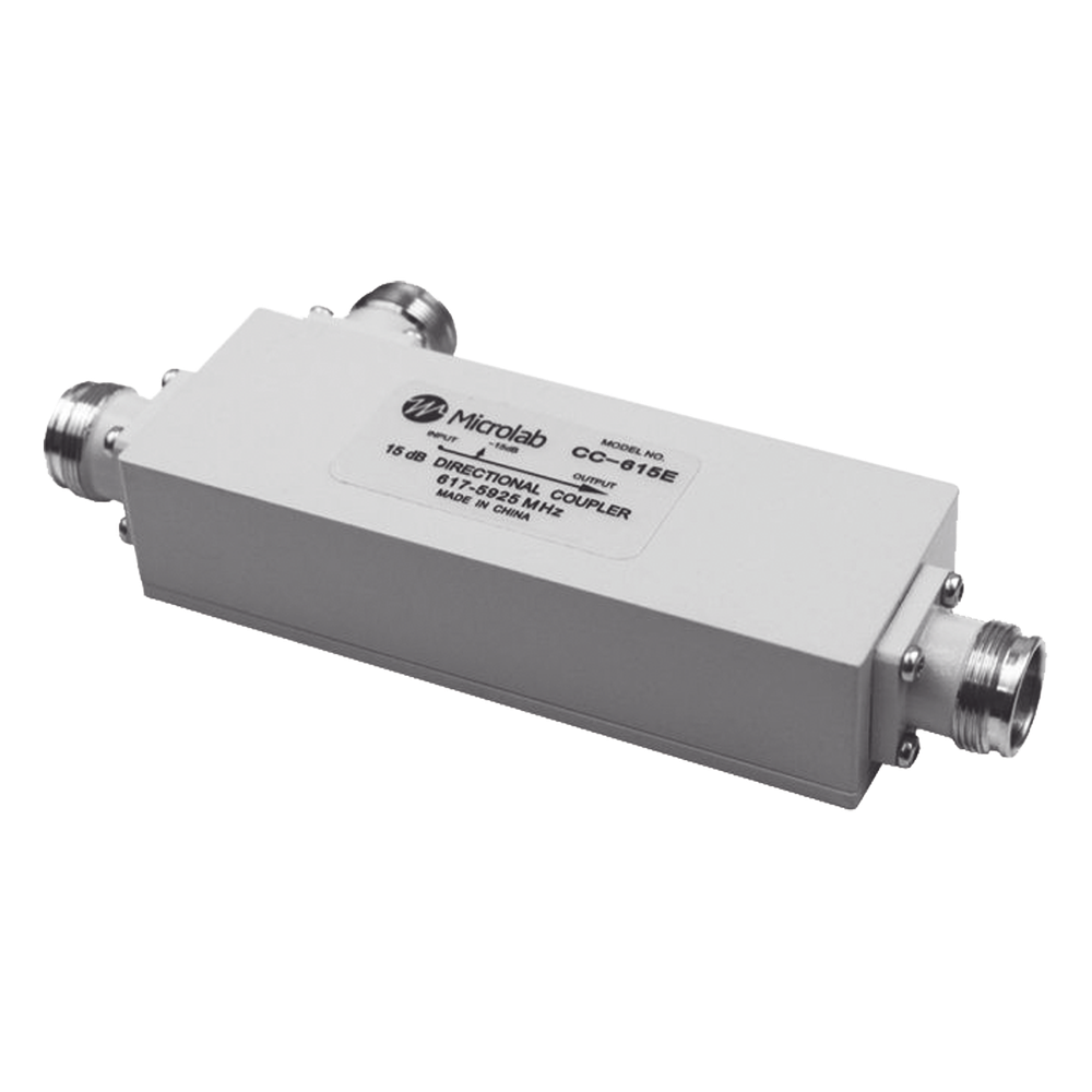 Acoplador direccional 15dB 617-5925MHz 300W-161dBc 4.3-10 IP67