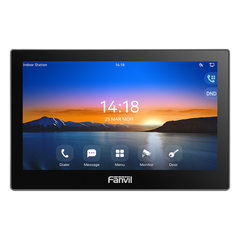 Monitor Audio/Video  IP/SIP para interior, Wi-Fi, pantalla táctil de 7", Apertura remota