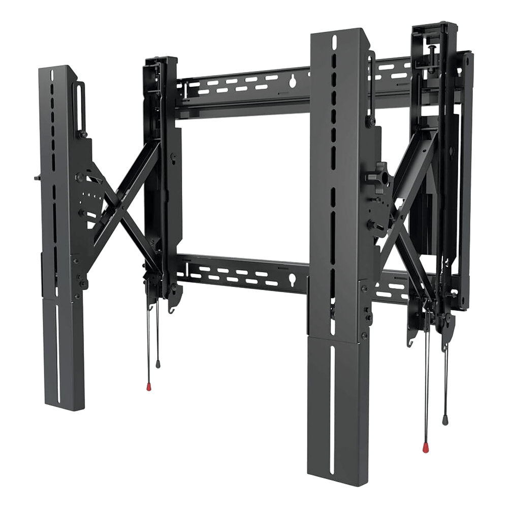 Soporte de Pared Universal Tijera SmartMount / Extensión 12 pulgadas (305 mm) / Carga Máxima 200 lb (90.7 kg) / Ajuste Tilt +15°/-2° con IncreLok / Patrón VESA 200x100 a 600x600 mm / Apertura Abierta para Cajas Empotradas / In