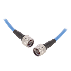 Cable Flex SSP-250-LLPL (1/4 Diam.) de 1 Metro (3.28 Pies), Bajo PIM (?-155 dBc), Conectores N Macho a N Macho, 0-6 GHz.