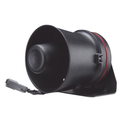 Bocina de uso Rudo para Motocicleta de 100 W, Alto Rendimiento y Base en Aluminio, 8 Ohm de Impedancia