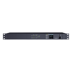 PDU ATS (Fuente Redundante Auto-transferible) Medible, Para Distribución de Energía, 2 Entradas 120 Vca NEMA5-15P, Con 10 Salidas NEMA 5-15R, Horizontal 19in, 1UR
