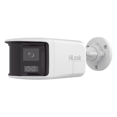 [Dual Light] Bala IP 6 Megapixel / Imagen Panorámica 180°/ PoE / Micrófono y Bocina Integrado / Exterior IP67 / Audio Bidireccional / Alarma Visual y Auditiva Integrada / Smart Supplement Light / Micro SD 512 GB