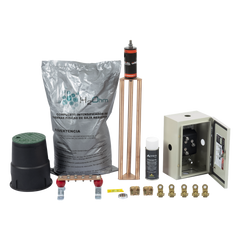 Kit de Tierra Física modelo TG100K con Electrodo Magnetoactivo 67 x 17 cm, capacidad Max: 100 AMP