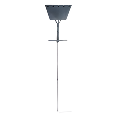 Ancla tipo Paleta con Redondo 3/4", placa de 1/2", 195 cm de Largo, Galvanizado por Inmersión en Caliente.