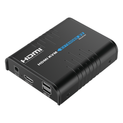 Receptor Compatible para Kits TT373KVM4.0 | Resolución 1080P @ 60 Hz | Soporta STP y UTP CAT6 | Control IR | Compatible con Switch Gigabit para control KVM múltiple.