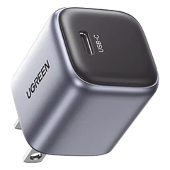 Cargador Mini de 20W | 1 USB-C de Carga Rápida | Tecnología GaN II | Carga Inteligente | Múltiple Protección  | Mayor Eficiencia Energética | Tamaño Compacto.