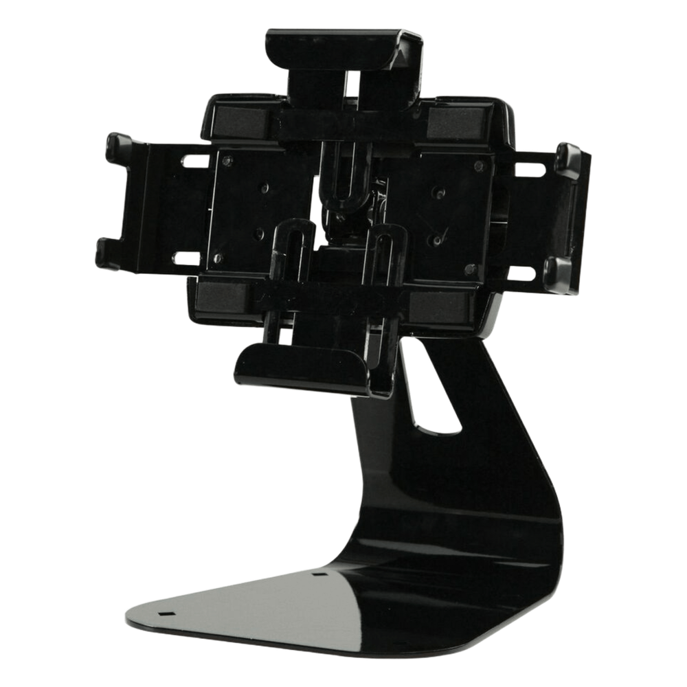 Soporte de Mesa Universal para Tabletas / Ajuste Universal Altura-Ancho / Inclinación ±30° / Rotación 360° / Capacidad 5 lb (2.27 kg) / Versión Seguridad Antirrobo / Gestión de Cables