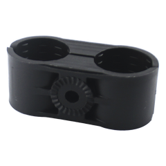 Paquete de 10 Sujetadores Plasticos Para Cable Coaxial de  1- 1/4"