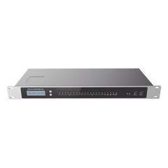 Conmutador IP-PBX para hasta 1500 usuarios y 200 llamadas simultaneas, 8FXO, 8FXS, solución para PyMEs