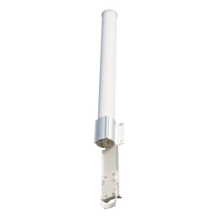 Antena Omnidireccional, mayor distancia de transmisión y recepción de señal en 360º,  Banda  5 GHz, Ganancia de 13 dBi, Conectores RPSMA, Adecuada para entornos exigentes