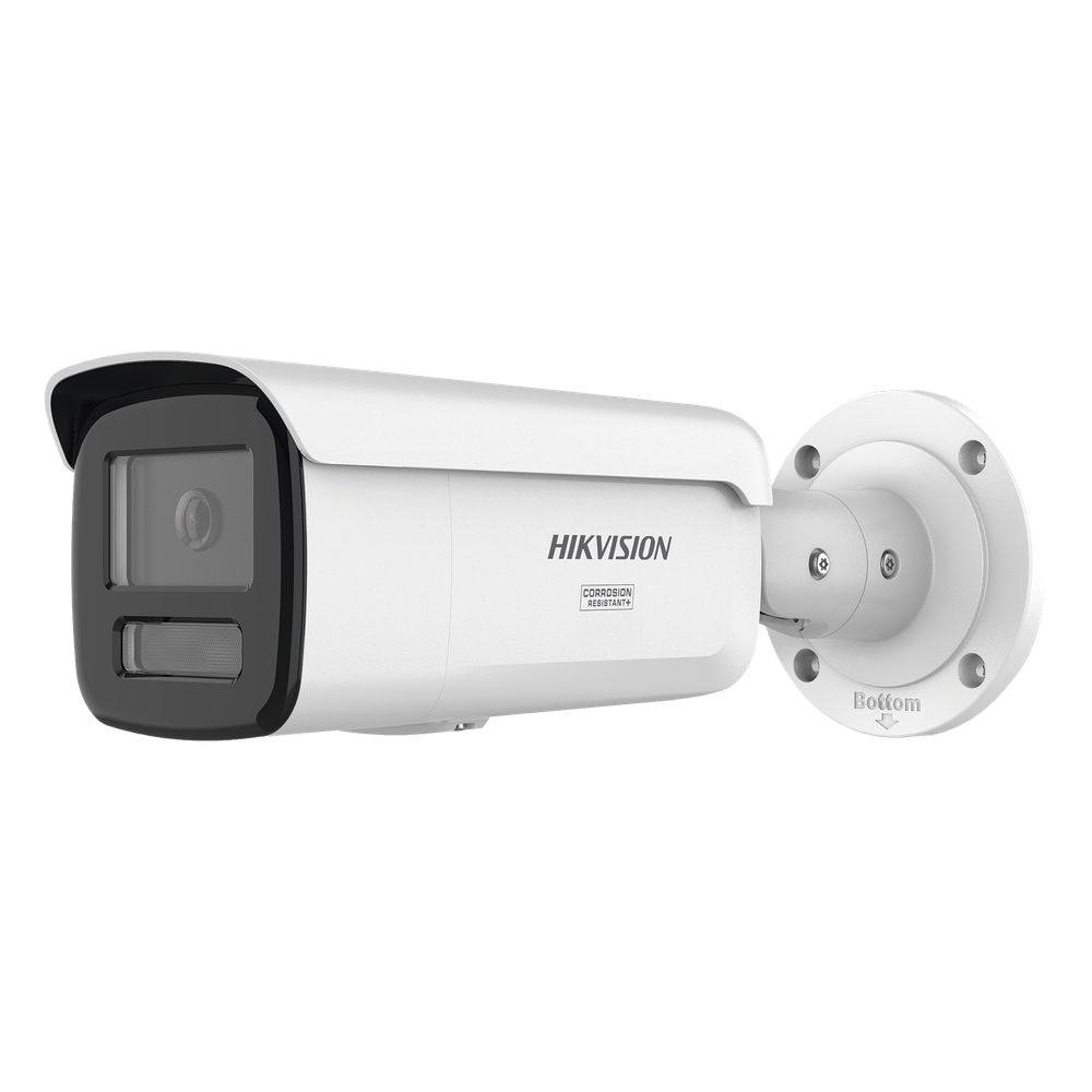 [Dual Light + ColorVu 3.0 + HikAI] Bala IP 8 Megapixel / Lente 4 mm / 60 mts IR + Luz Blanca / Exterior IP67 / Estrobo Luz Blanca / WDR 130 dB / ACUSENSE 3.0 / Metal / NEMA 4X / ACUSEEK