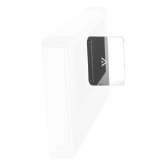 Aleta de Acrílico para formar  carriles de 90 cms en torniquetes Hikvision Series DS-K3B501 y DS-K3B601