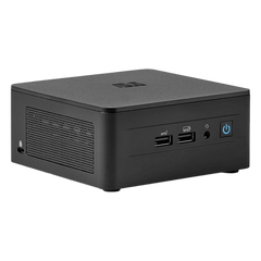 Mini PC NUC Barebone / Core i7-1360P (13 Gen) / Wi-Fi 6E + 2.5GbE / 2 x HDMI 2.1 / Bluetooth / No incluye Memoria RAM, SSD y S.O.  / Incluye fuente