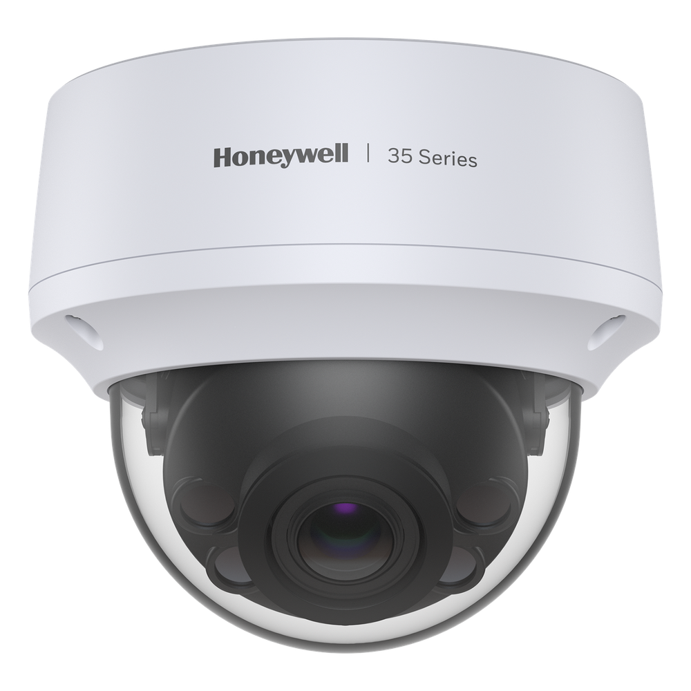 Cámara Mini Domo IP / 5 MP / Lente Varifocal Motorizado 2.7-13.5 mm / WDR 120 dB / IR 50 m / IP66 IP67 IK10 / PoE / NDAA