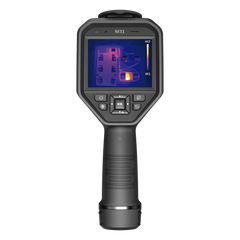 M31 - Cámara Termográfica Portátil Dual / Lente Térmico 9.7 mm (384 x 288) / Lente Óptico (8 Megapixel) / WiFi / IP54 / Ranura MicroSD hasta 64 Gb  / Hasta 5 Horas de Funcionamiento Continuo