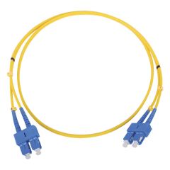 Jumper de Fibra Óptica Monomodo SC/SC Duplex de 1 Metro (3.28 Pies)