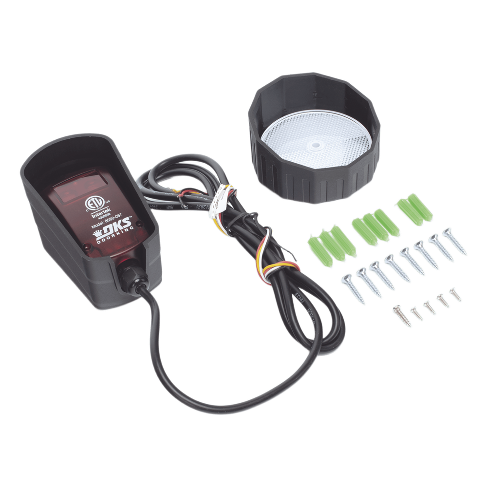 Fotocelda Reflectiva Para Motores y Barreras Doorking / Alcance de Hasta 10 Metros