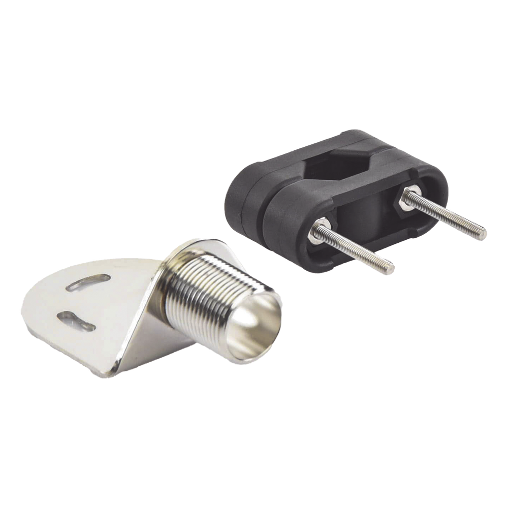 Soporte Para Antenas Marinas / Con Adaptadores de Naylon / Para Ajustarse a Rieles Cuadrados o Redondos / Verticales u Horizontales de 7/8″, 1″ y 11&frasl;4″