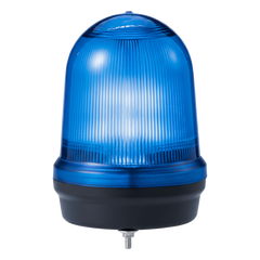 Luz de Señal LED Multifunción Voltaje  110-220 VCA, LED con 4 patrones  Fijo, Flasheante, Simulación Giratorio y Estroboscópico / IP65 / -30 °C a +50 °C / Color Azul