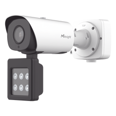 Cámara Bullet AI Road Traffic Pro / LPR en Tiempo Real / Luz Suplementaria IR/Blanca / 90 fps / Starvis 0.002 Lux / Super WDR 140dB / IP67 / ONVIF y VMS