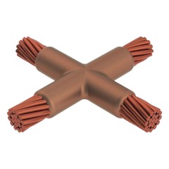 Molde para Soldadura exotemica tipo X para cable 1/0 AWG - 1/0 AWG.
