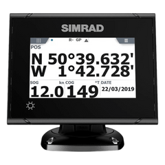 Sistema GPS Simrad P2005 con Antena GS70 / Pantalla Táctil a Color 5 Pulgadas / GPS + GLONASS / Navegador y Brújula GPS / Compatible con Radar, ECDIS y Autopiloto / Conexión Directa con Antena / Escalable con MX Junction Box