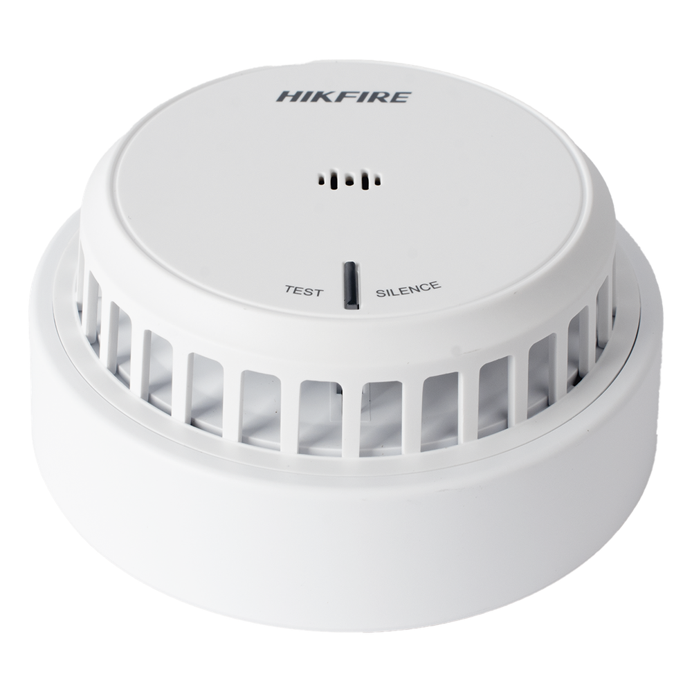 (HikFire) Detector de Humo Óptico Hikvision / Tecnología Avanzada de Detección de Incendios / Alarma Temprana y Fiabilidad Certificada