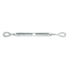 Tensor de 1/2" x 9" Acero Forjado OJO-OJO Galv. Inmersión en Caliente (Carga Max. 2200 lbs).