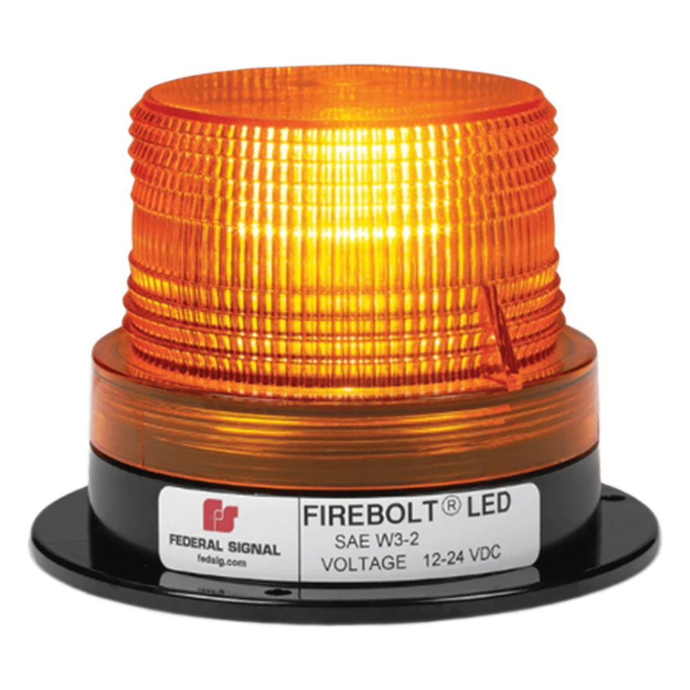 Estrobo ámbar FIREBOLT PLUS de tecnología LED, 12-72 Vcc