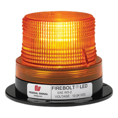 Estrobo ámbar FIREBOLT PLUS de tecnología LED, 12-72 Vcc