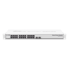 Cloud Smart Switch, 24 puertos Gigabit, 2 puertos SFP+ SwitchOS