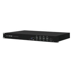 EdgeRouter INFINITY de 8 puertos SFP+ 10 G + 1 puerto RJ45 Gigabit, throughput 80 Gbps, 16 núcleos y 16 GB RAM , fuentes de alimentación modulares Hot-Swappable