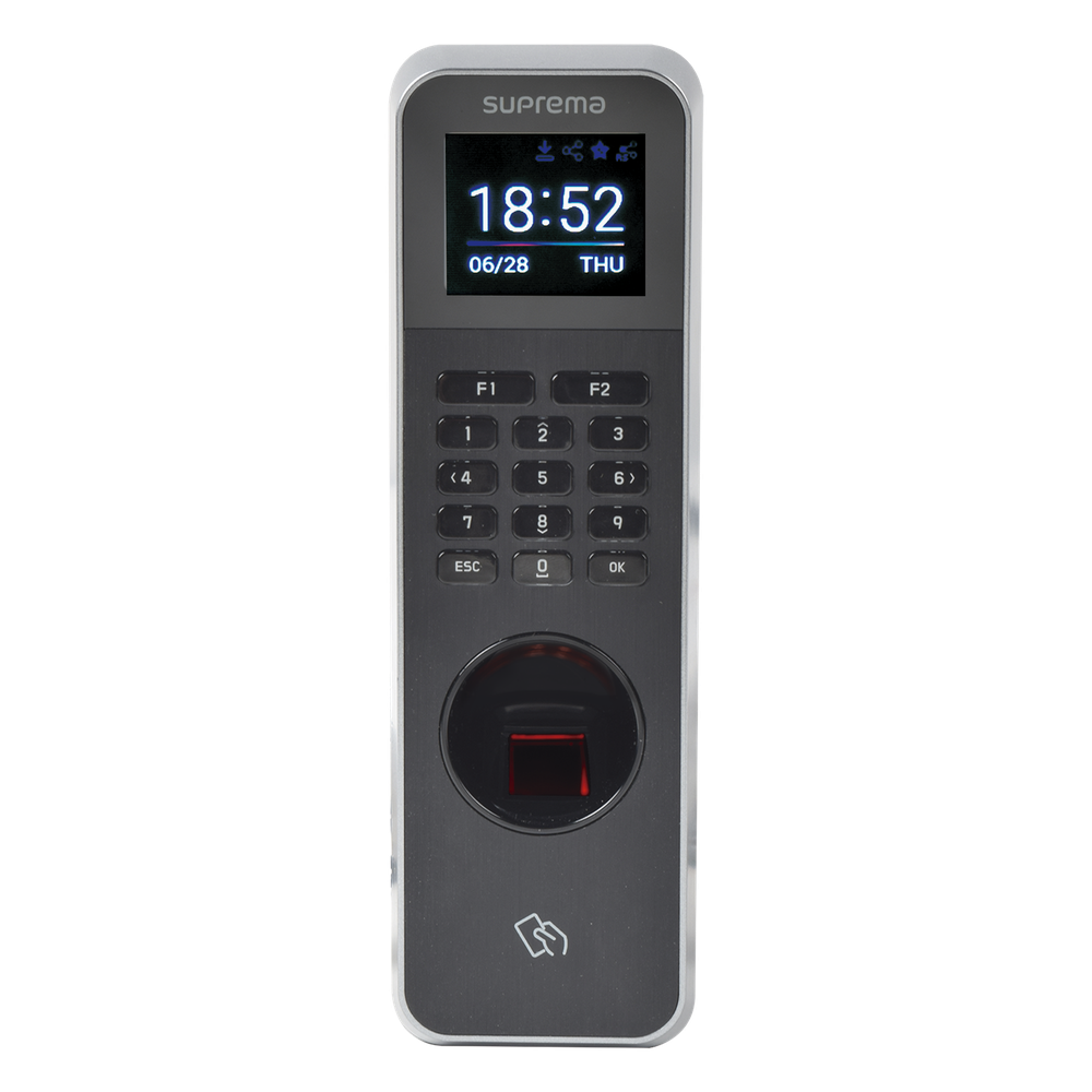 Lector de Huella IP67 Con Teclado y Lector de Tarjetas RFID(125kHz EM & 13.56MHz MIFARE, MIFAREPlus, DESFire/EV1), y BLUETOOTH, Uso para Control de Acceso y Asistencia
