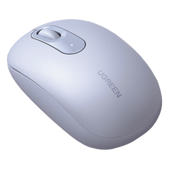 Mouse Inalámbrico 2.4G 800/1200/1600/2400 DPI | Función de 3 botones | Alcance 10m | Silencioso |  Ergonómico | Anti-caída y Anti-interferencias | Batería Alcalina AA incluida  | Color Dusty Blue.