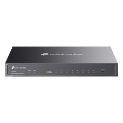 Switch Administrado Gigabit 8 Puertos / Omada SDN / 16 Gbps Capacidad Switching / Gestión Cloud y Local / VLAN / QoS / ACL / Sin Ventiladores / Montaje Pared-Escritorio