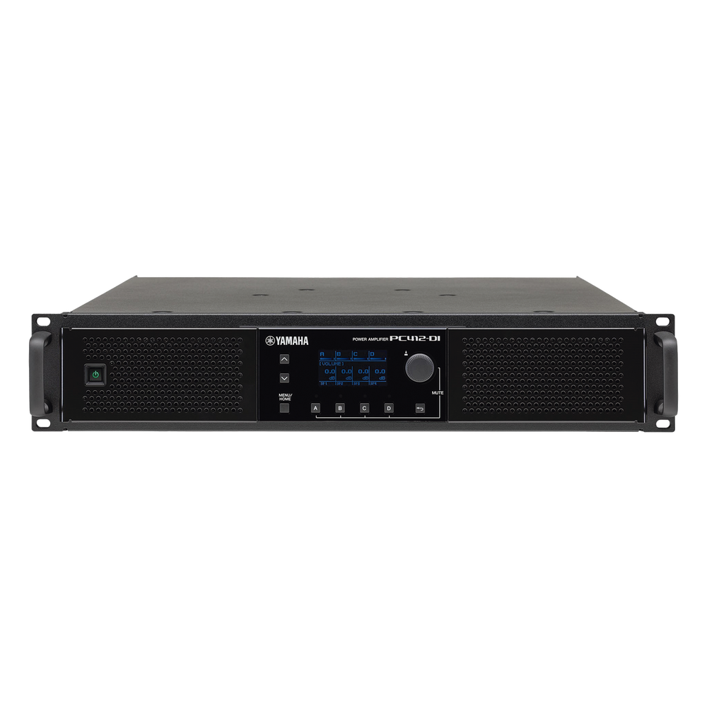 Amplificador de Audio de Alta Potencia |  4 x 1200w @ 8 ohms, 70/100V | DSP Integrado | Interfaz Dante