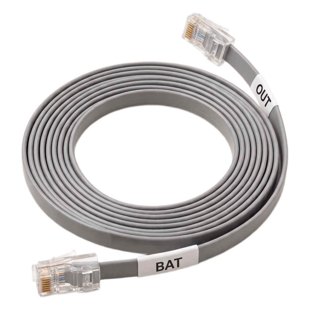 Cable de Comunicación  RJ45-RJ45  para Comunicación entre Inversores ELD / EHD y Baterías EPEVER