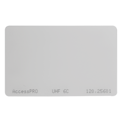 Tag UHF tipo Tarjeta para lectoras de largo alcance 900 MHZ / EPC GEN 2 / ISO 18000 6C / No imprimible / NO incluye porta tarjeta