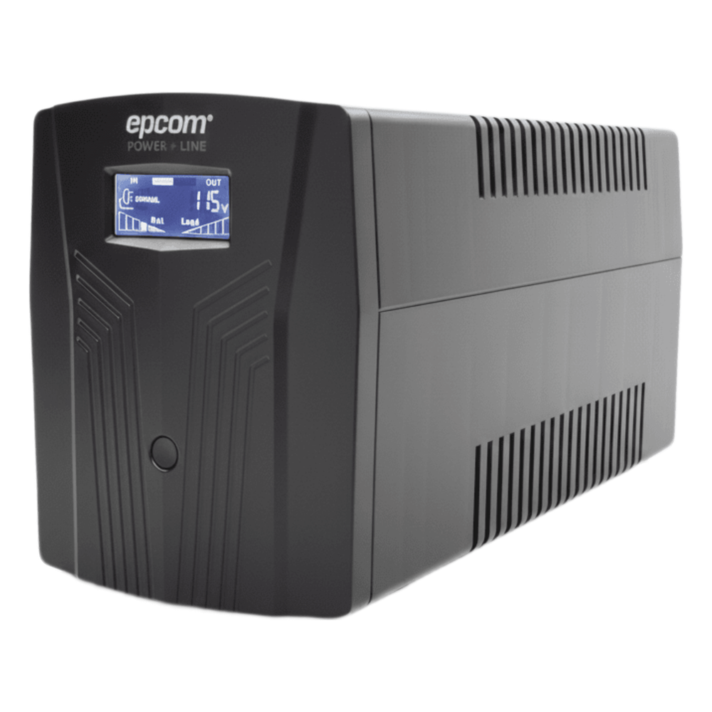 UPS de 1200VA/720W / Protección contra Descarga, Sobretensión y Picos Transitorios / Entrada y Salida 120 Vca / Clavija NEMA 5-15P / 6 Tomas NEMA 5-15R