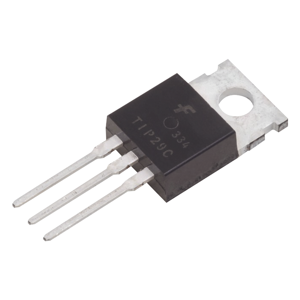 Transistor de Potencia NPN de Silicon, 100 Vce, 1 Amp. 30 Watt, TO-220.