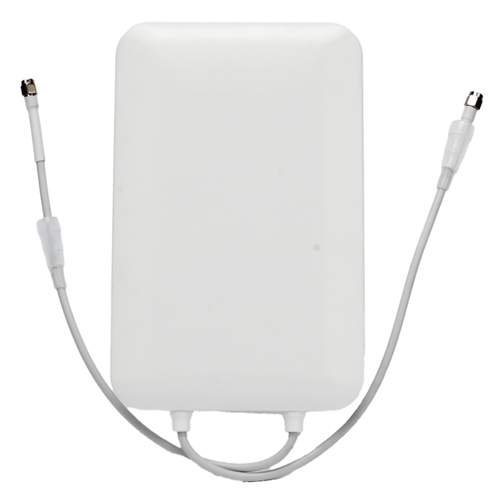 Antena Sectorial Wi-Fi de 90° para Exterior con Montaje / 2.4 y 5 GHz / Ganancia 15 dBi / Conectores RPSMA / Ideal para APs Conectorizados Unifi, Altai, TP-Link y Grandstream.